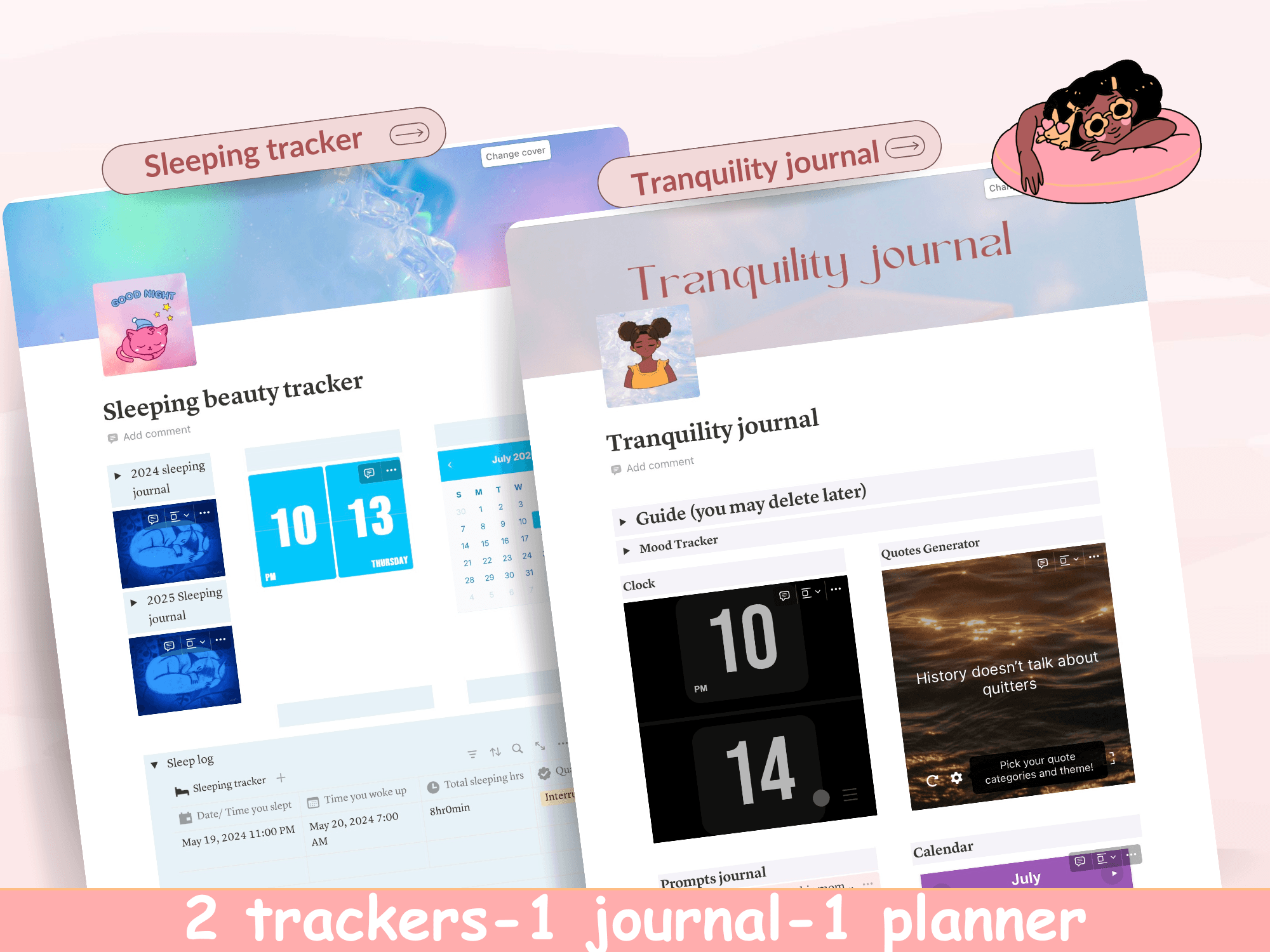 Female wellness notion bundle - image 2