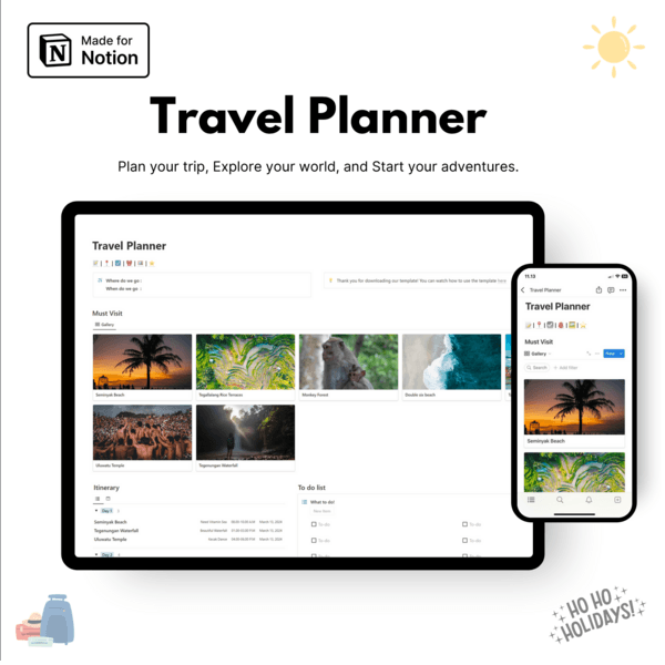 Travel Planner — GumCircles