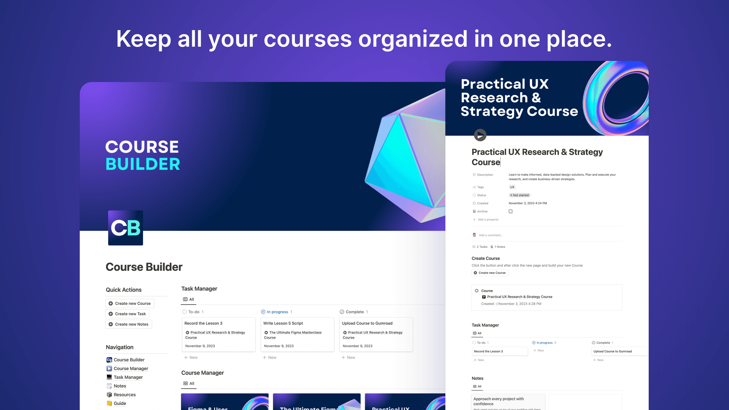 Course Builder Notion Template - image 8