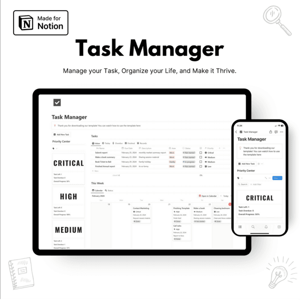 Task Manager — GumCircles