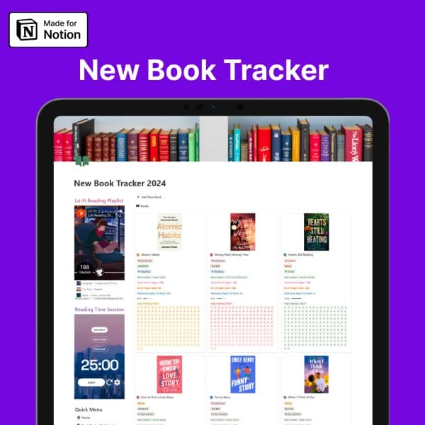 New Book Tracker 2024