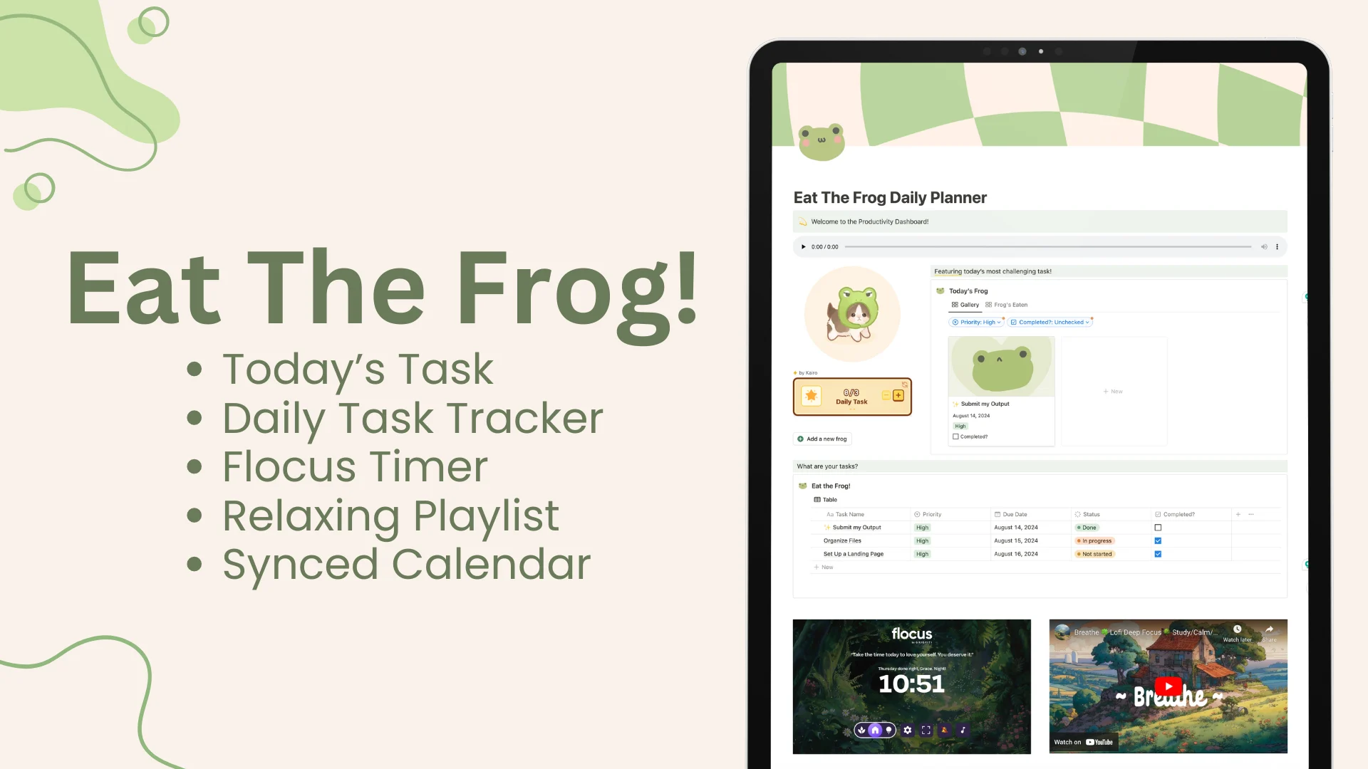 Eat The Frog Daily Planner - image 1