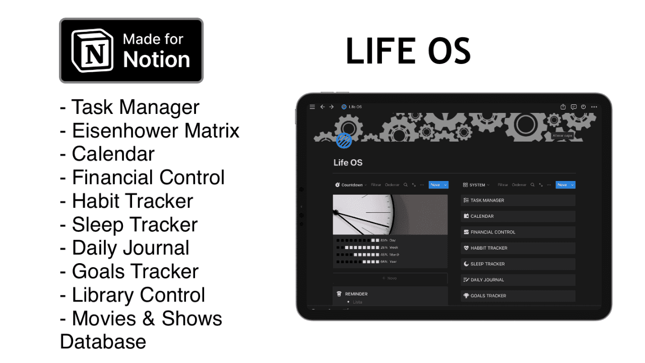 Notion Template - Life OS - image 1