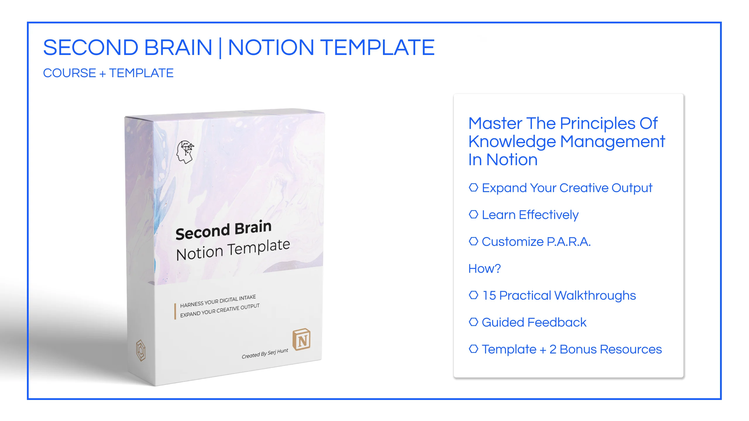 Second Brain Notion Template