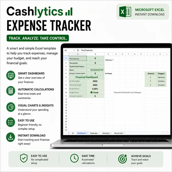Cashlytics Expense Tracker