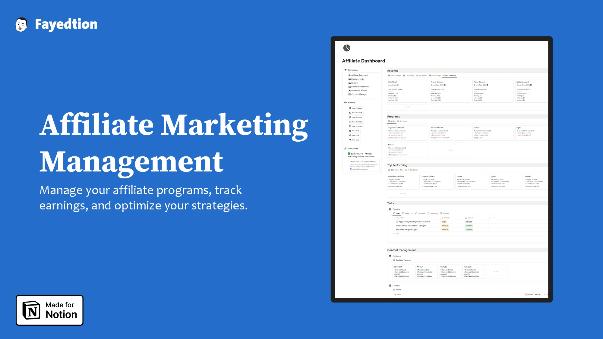 Affiliate Marketing Management