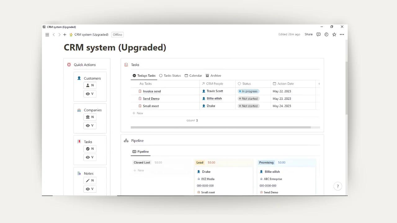 CRM System (Upgraded) - image 2