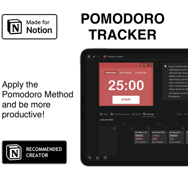 Pomodoro Tracker