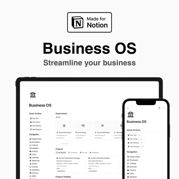 Notion Business OS