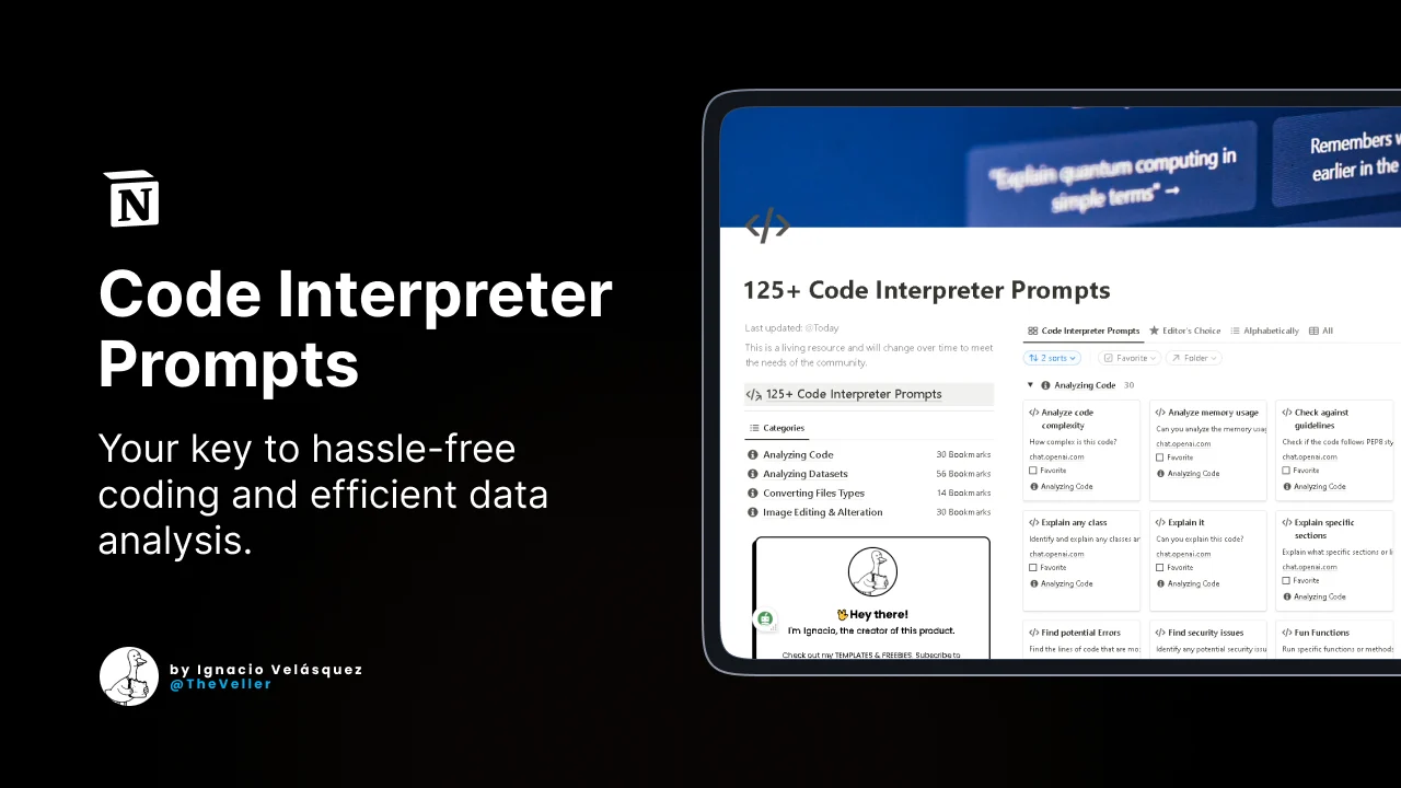 125+ Code Interpreter Prompts - image 2