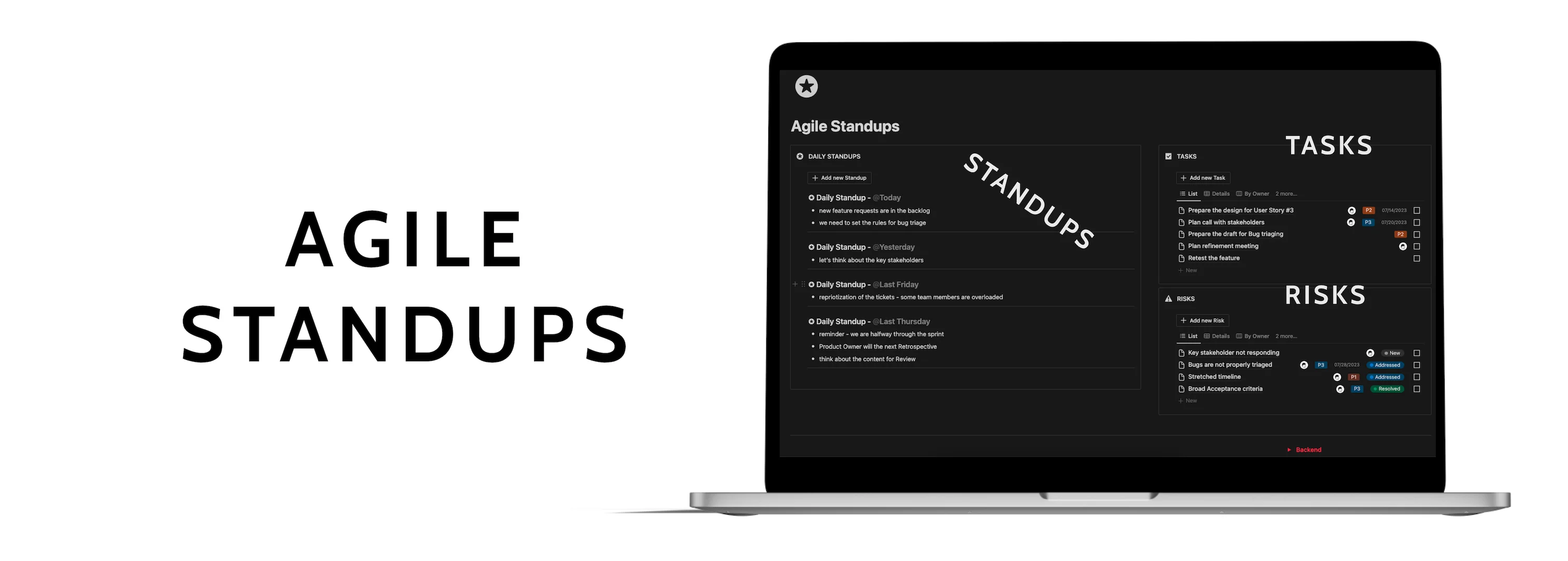 Agile Standups - Notion Template - image 1