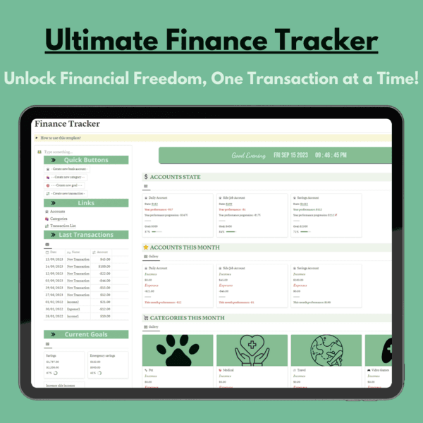Ultimate Finance Tracker