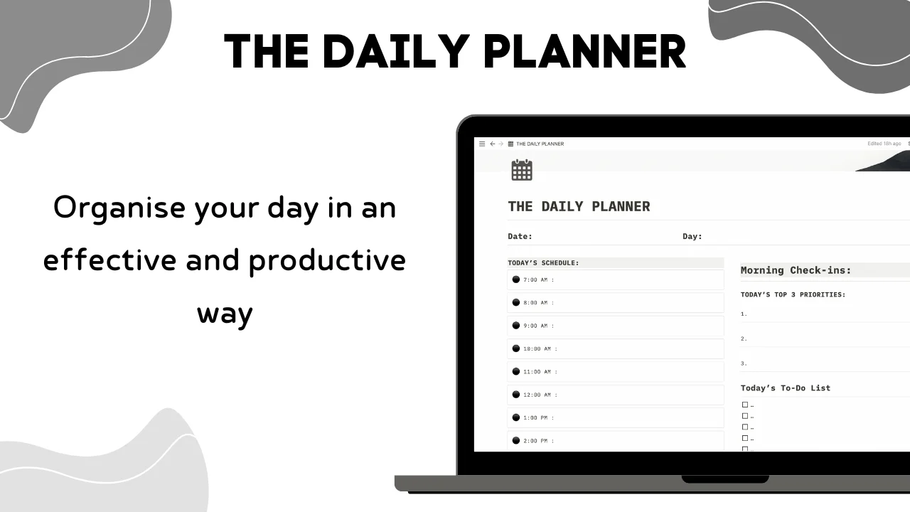 The Daily Planner | Notion Template - image 2