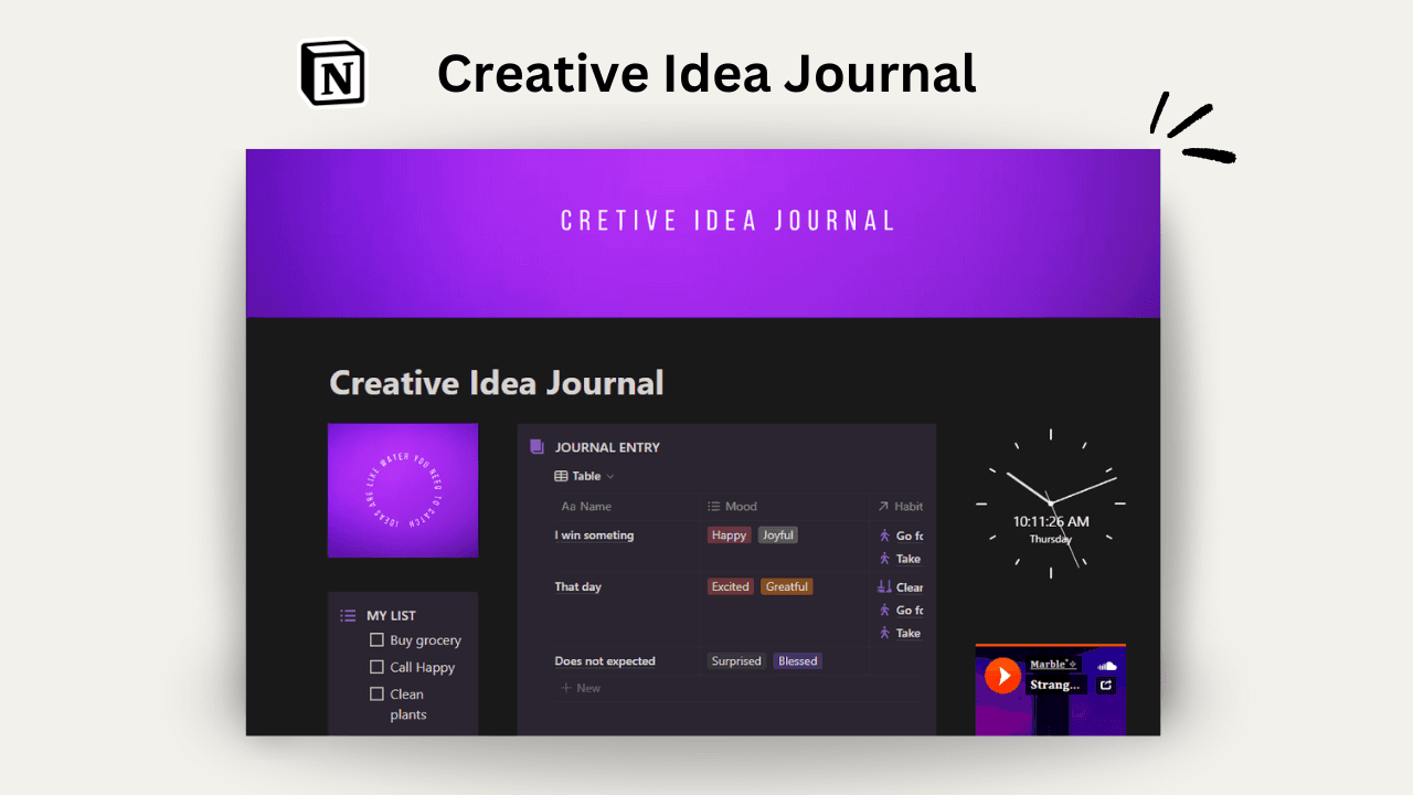 Creative Idea Journal - image 1