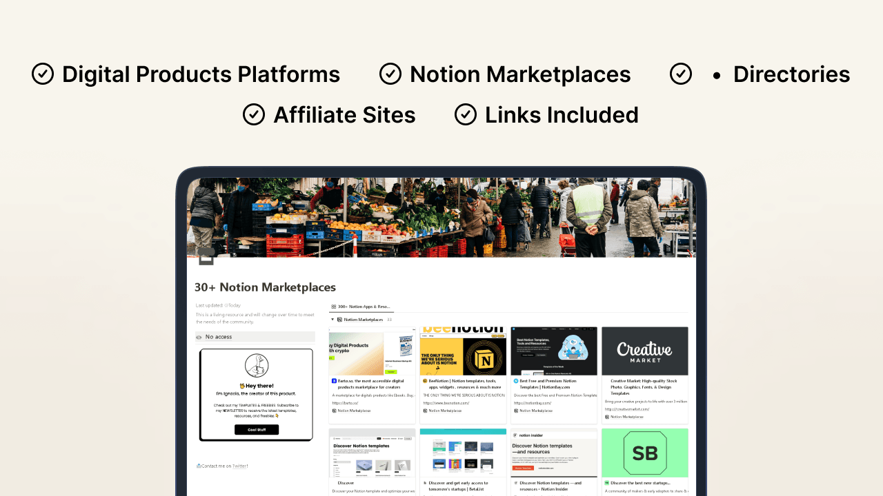 30+ Notion Marketplaces - image 3