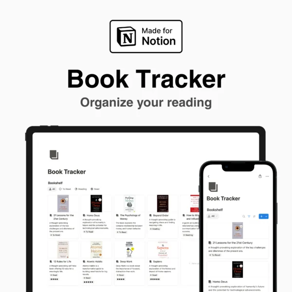 Notion Book Tracker