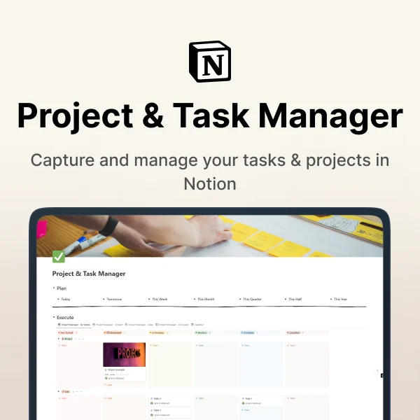 Simple Project & Task Manager