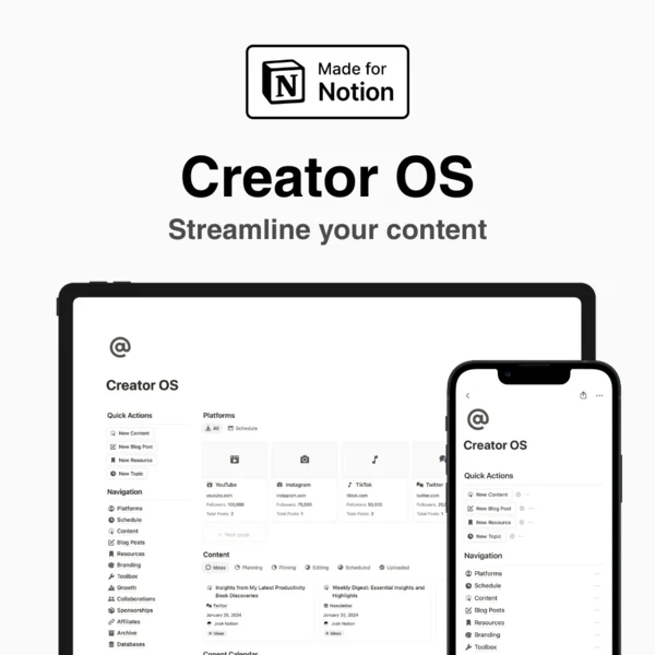 Notion Creator OS