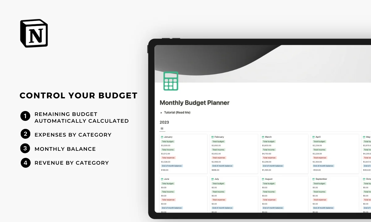 Notion Budget Tracker - image 2