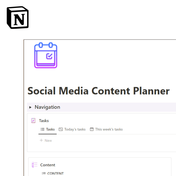 Notion Content Planner Template