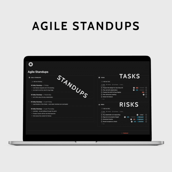 Agile Standups - Notion Template