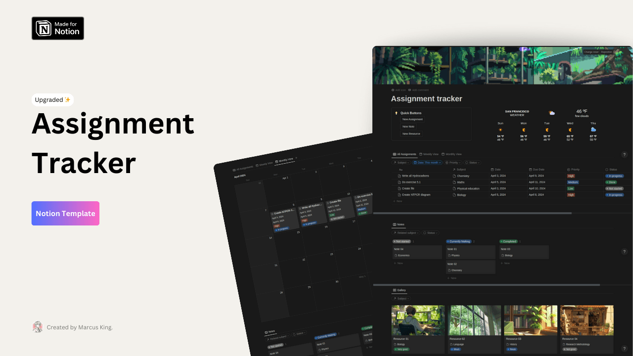 Assignment Tracker - image 1
