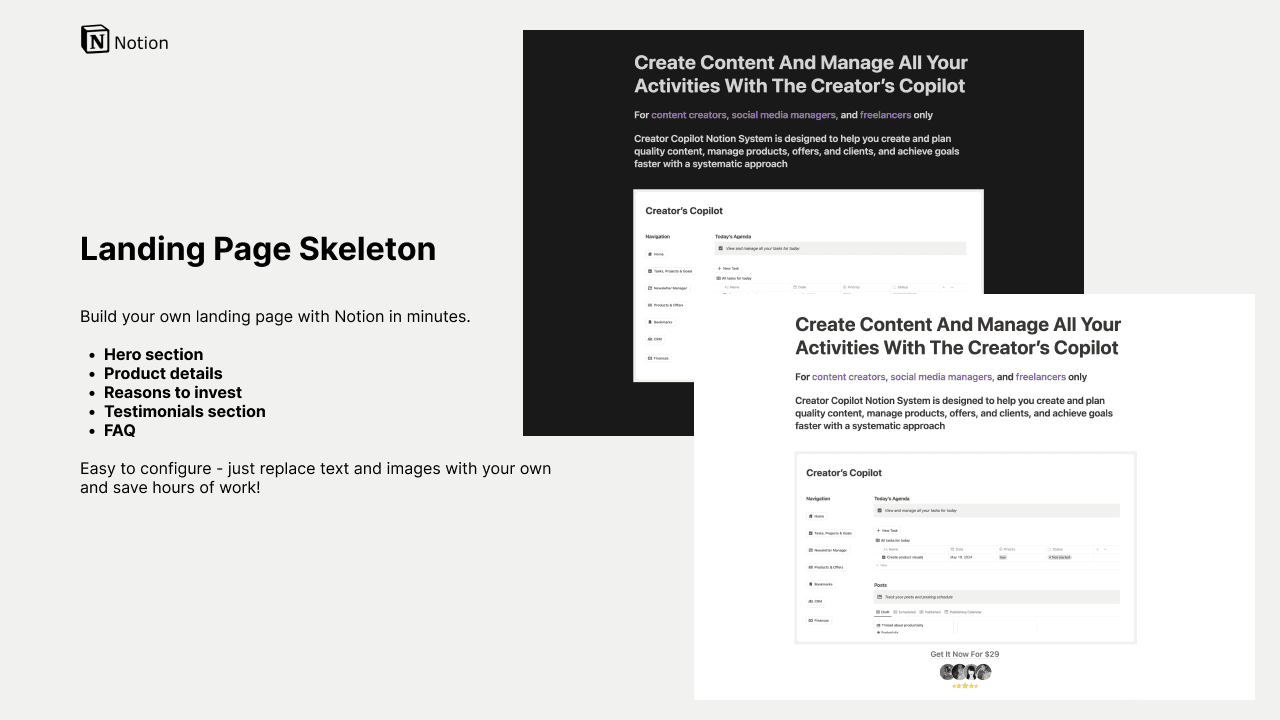 Landing Page Skeleton - image 1
