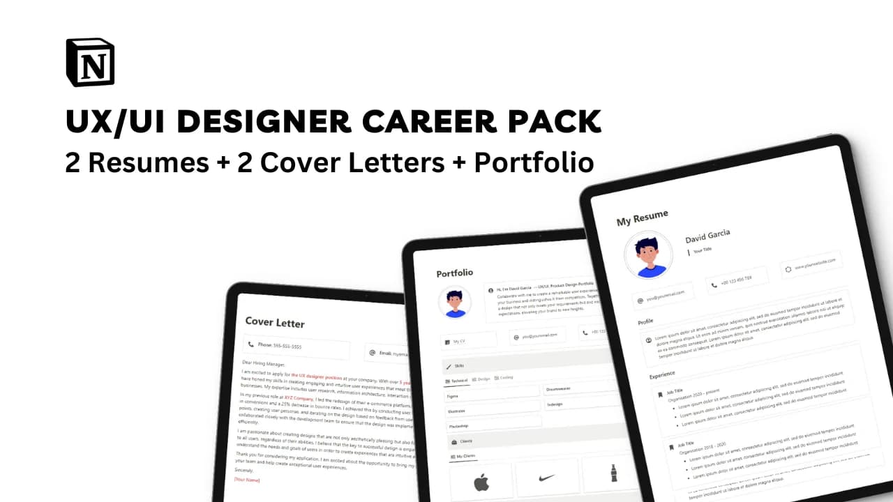 UX/UI Designer Career Pack - image 1