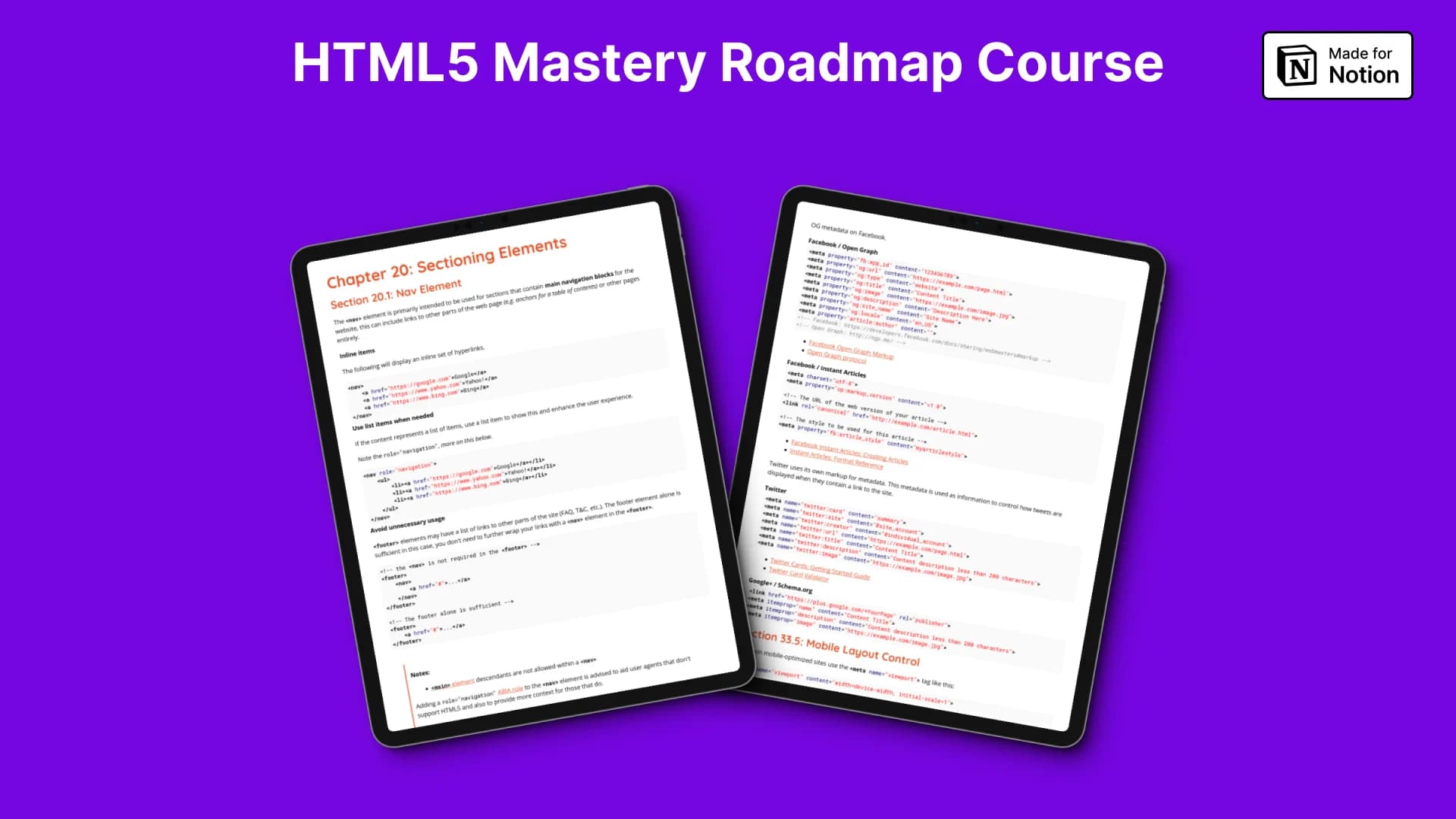 HTML5 Mastery Roadmap Course - Beginner to Professional - image 3
