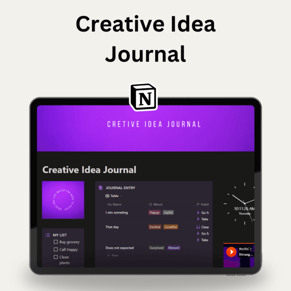 Creative Idea Journal