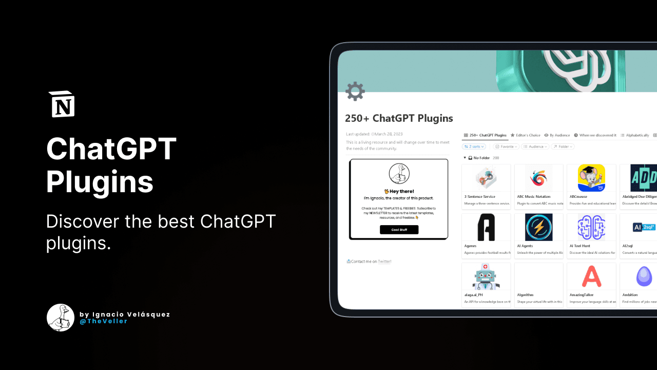 250+ ChatGPT Plugins - image 3