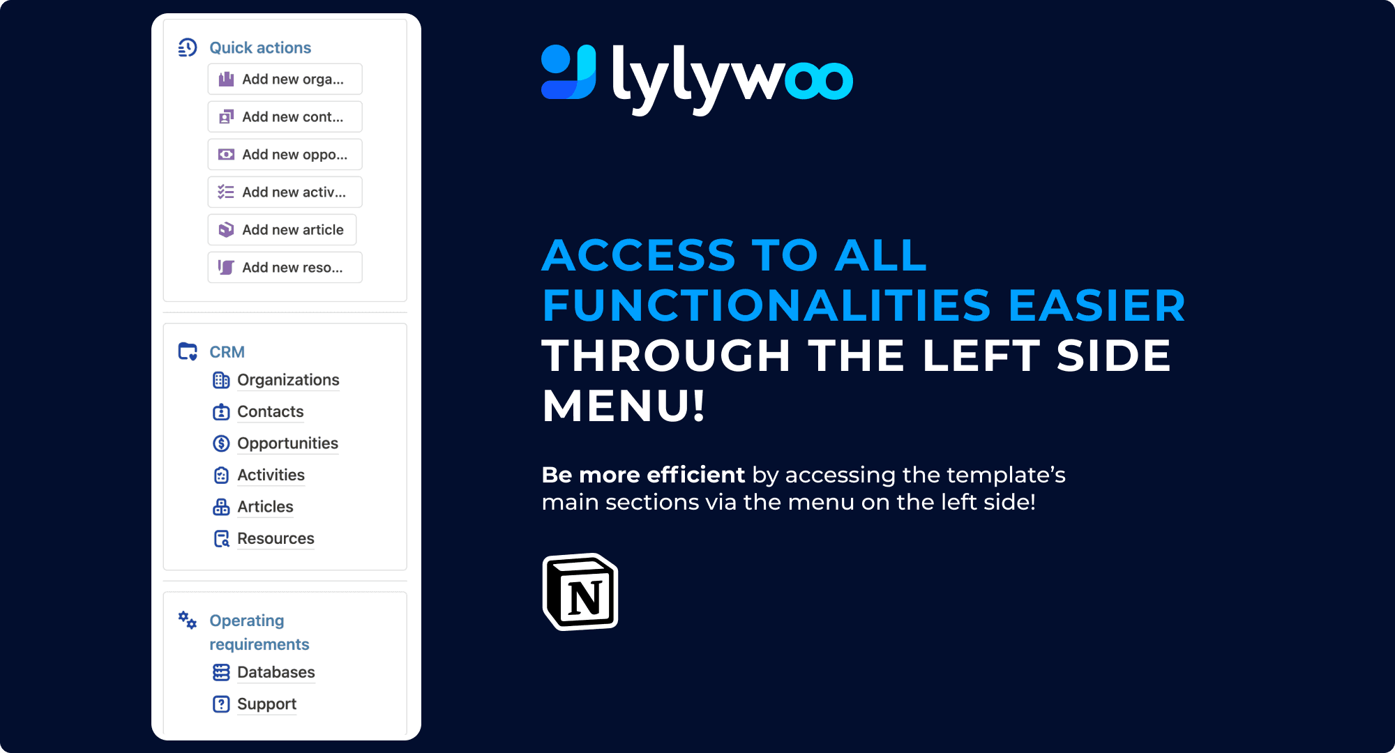 Notion Business Template | CRM Client Tracker - image 5