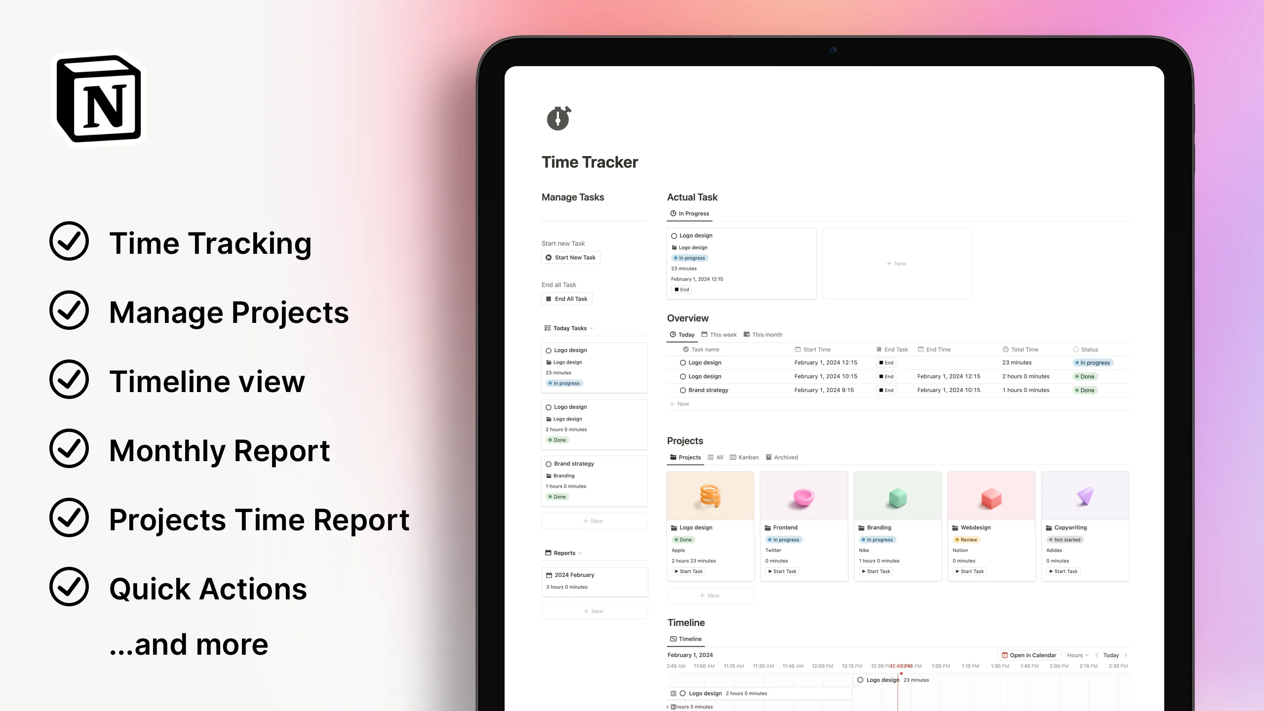 Notion Time Tracker for Free - image 2