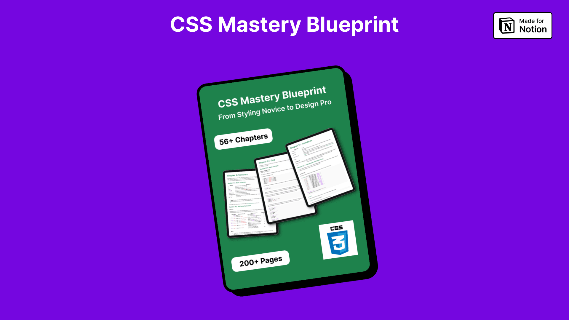 CSS Mastery Blueprint - image 1