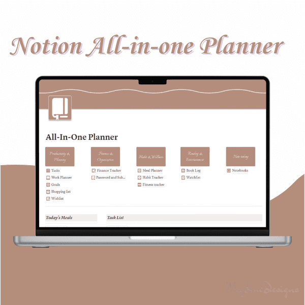 Notion All-in-one planner