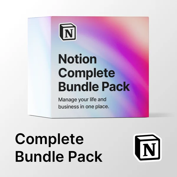 Notion Complete Bundle Pack