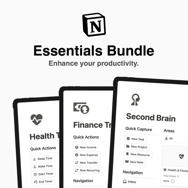 Notion Essentials Bundle