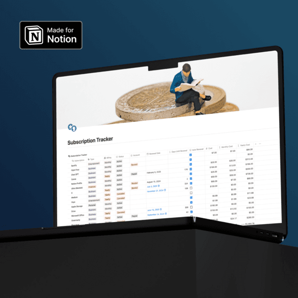 Subscription Savings Tracker