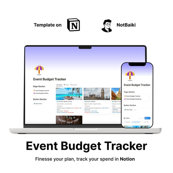 Event Budget Tracker