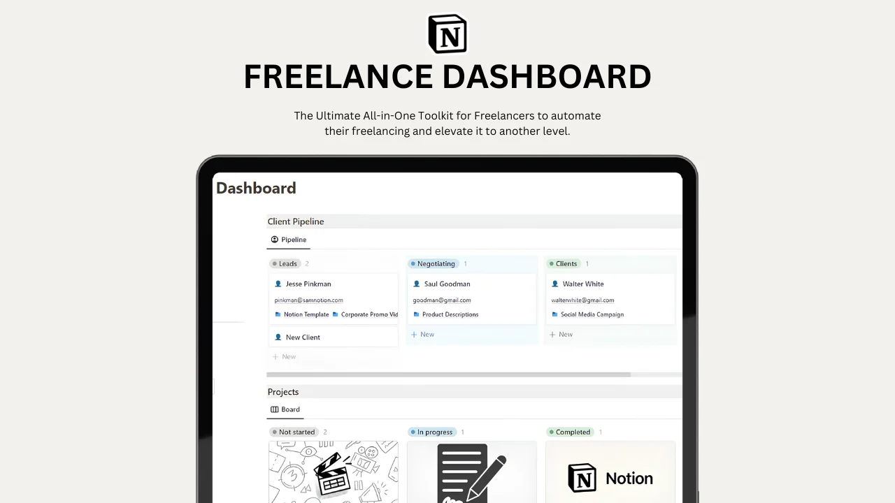 All-in-one Freelance Dashboard - image 4