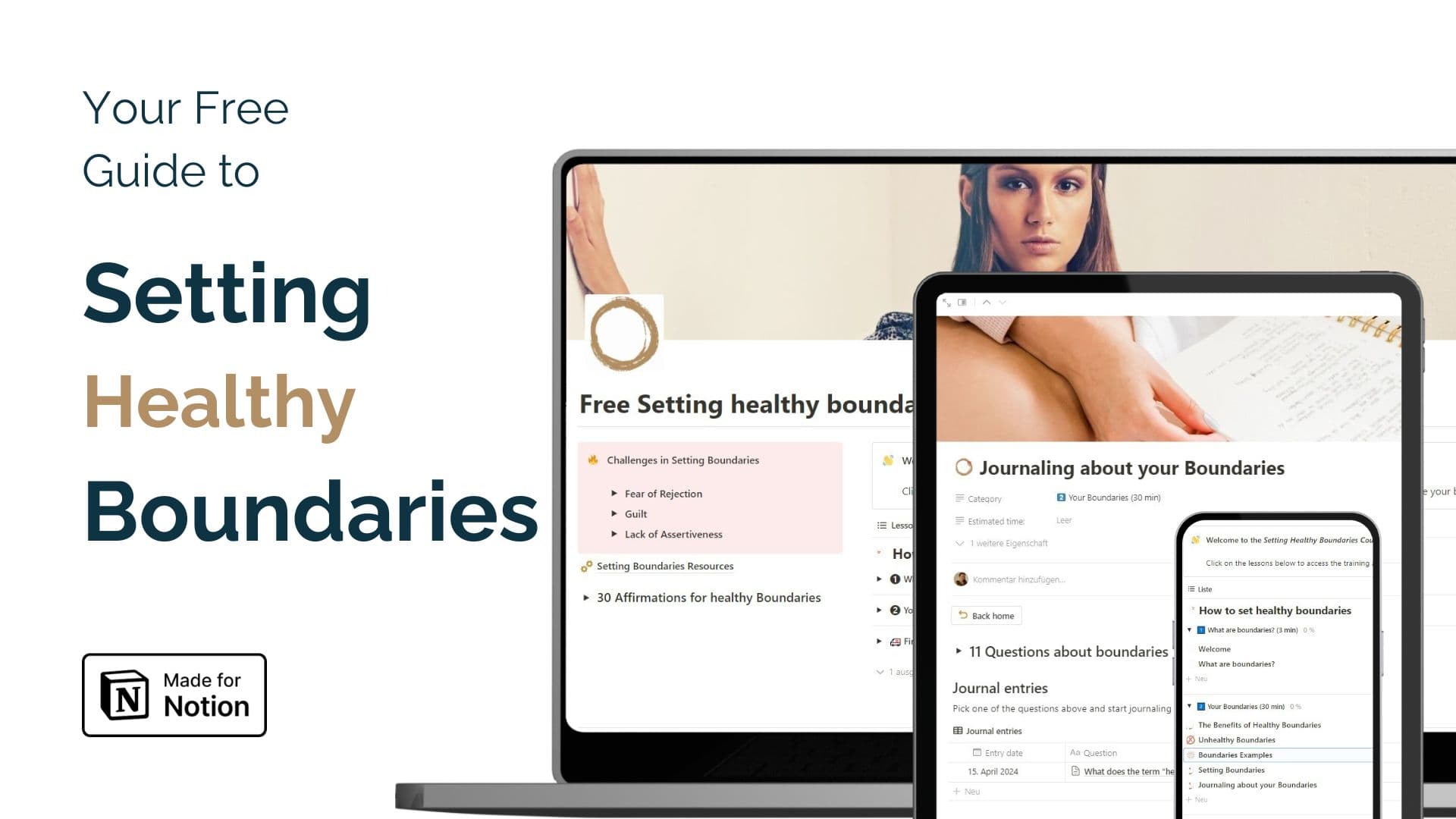Setting Boundaries Template - image 1