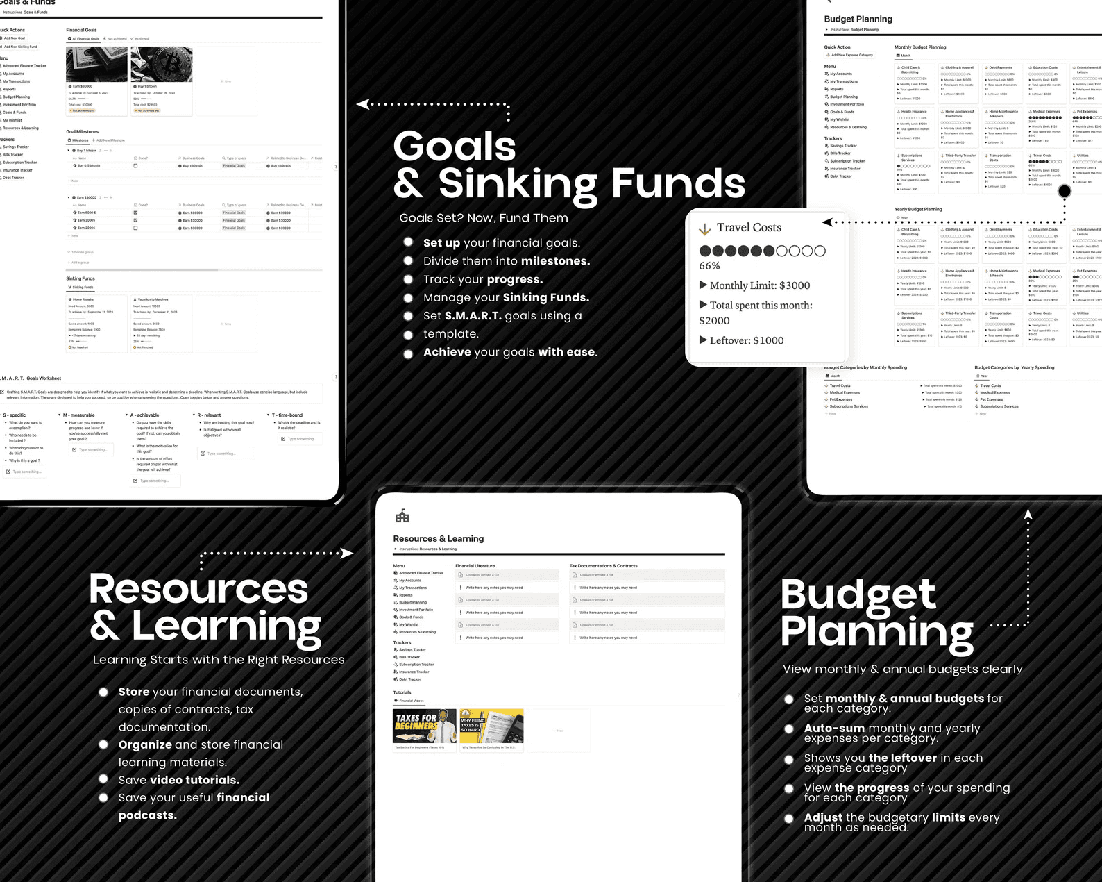 Advanced Finance Tracker Notion Template - image 7