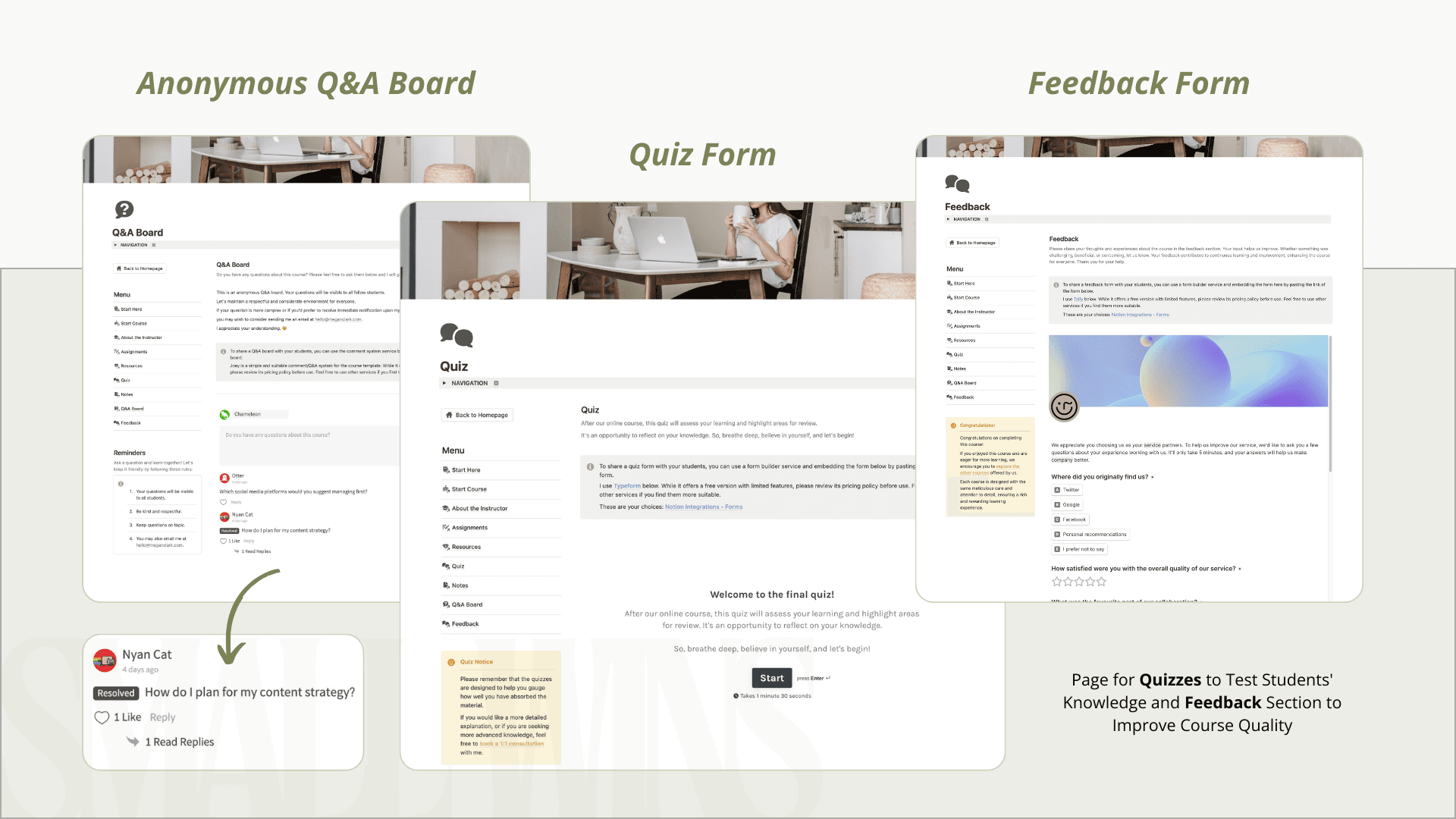 Course Ace - Online Course Notion Template - image 7