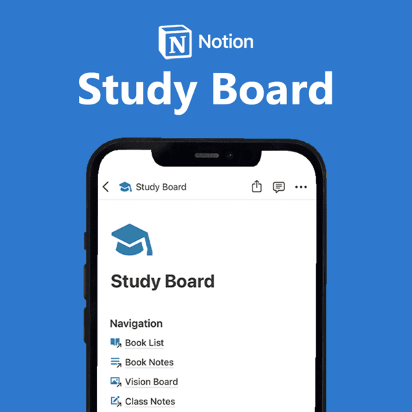 Study Board - Notion Template