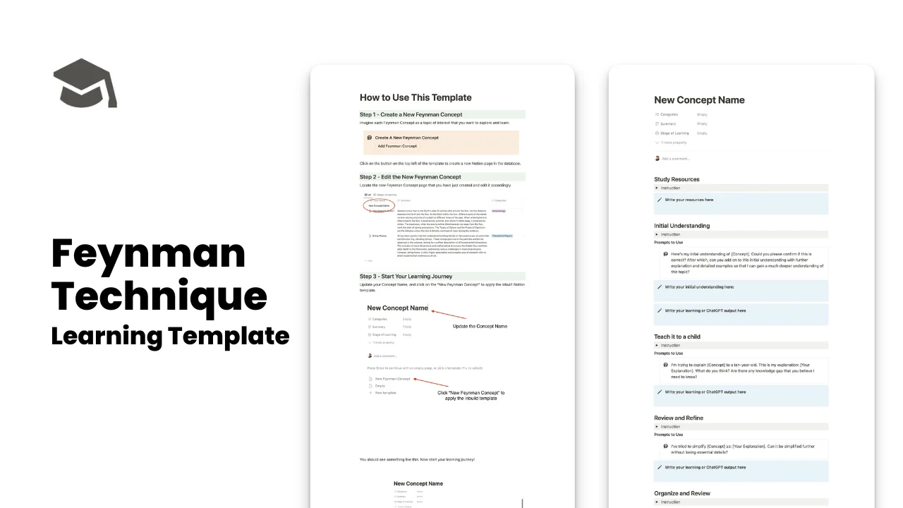 Feynman Technique Learning Template - image 2